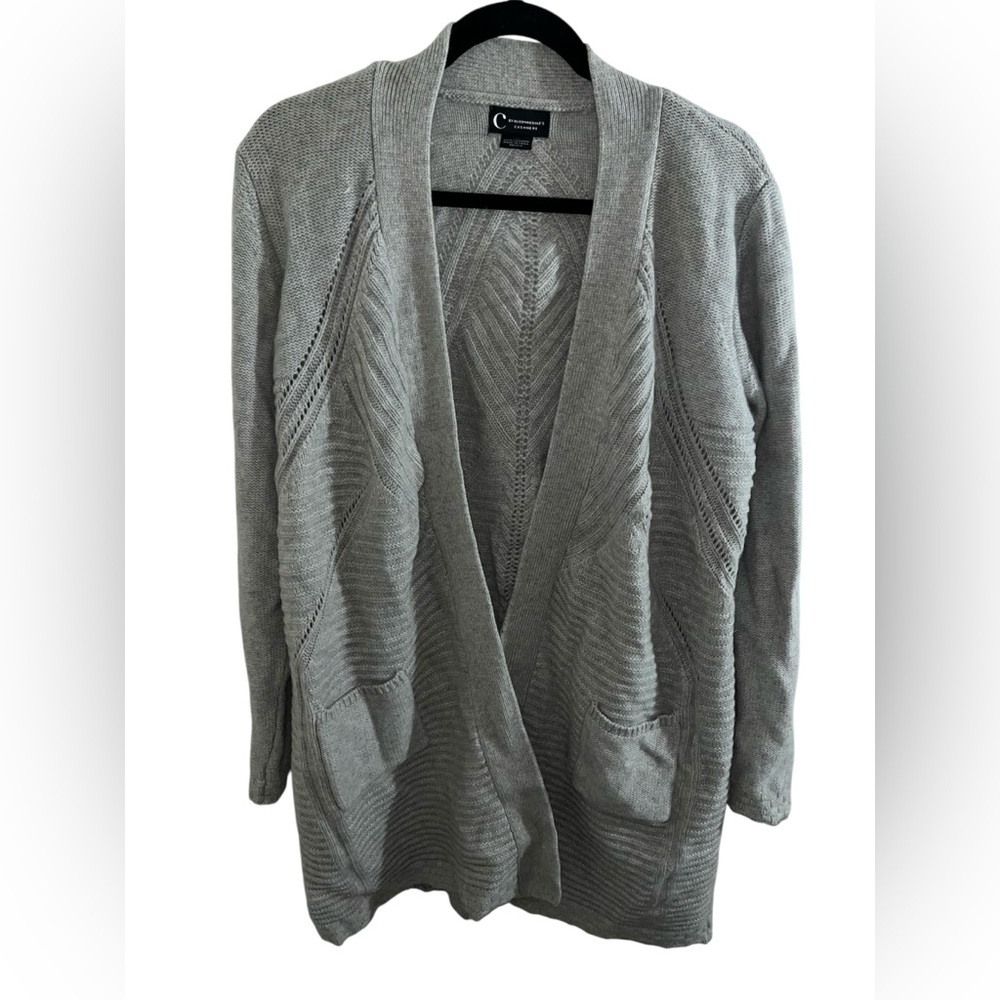 Bloomingdale’s Cashmere Open Cardigan